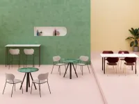 Tavolo con piano in altri materiali rettangolare di Gaber a PREZZO OUTLET 