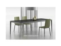 Tavolo rettangolare in ceramica Ben di Dexo in Offerta Outlet