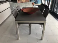 Tavolo in ceramica rettangolare Mago Bontempi in offerta outlet
