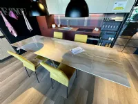 Tavolo in ceramica rettangolare Priamo Abitare interior in offerta outlet