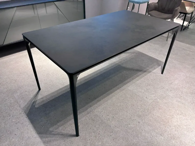 Tavolo Silhouette Calligaris in ceramica Rettangolare allungabile 