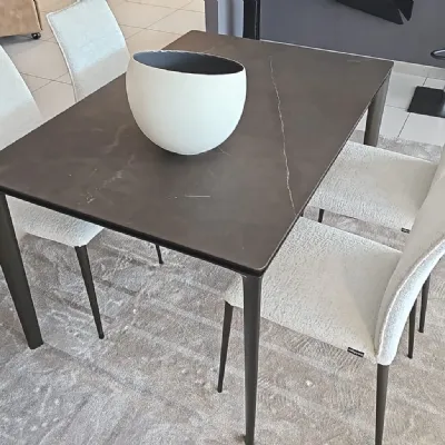 Tavolo rettangolare Tavolo allungabile boma di Calligaris a prezzo riservato 