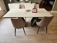 Tavolo in ceramica rettangolare Tavolo bontempi modello kaleido Bontempi in offerta outlet