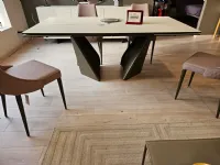 Tavolo in ceramica rettangolare Tavolo bontempi modello kaleido Bontempi in offerta outlet