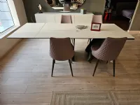 Tavolo in ceramica rettangolare Tavolo bontempi modello kaleido Bontempi in offerta outlet