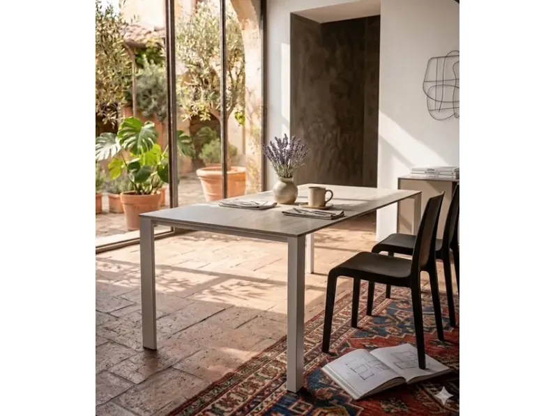 Tavolo rettangolare Tavolo in vetro ceramica  eden talenti Talenti scontato del 70%