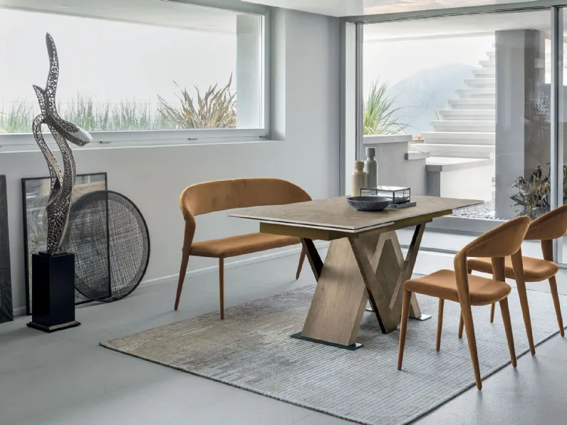 Tavolo in offerta outlet modello Tritone di Collezione esclusiva 