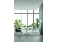 Tavolo rettangolare in ceramica Twist allungabile rettangolare target di Target point in Offerta Outlet 