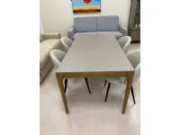 Tavolo rettangolare in laccato Ekanta di Le fablier in Offerta Outlet