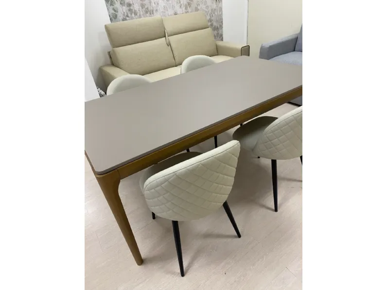 Tavolo rettangolare in laccato Ekanta di Le fablier in Offerta Outlet