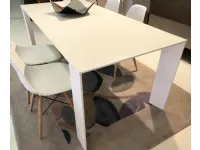 Tavolo rettangolare in laccato Magno Pianca in Offerta Outlet