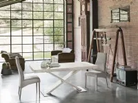 Tavolo rettangolare in laminato Asterion Mottes selection in Offerta Outlet