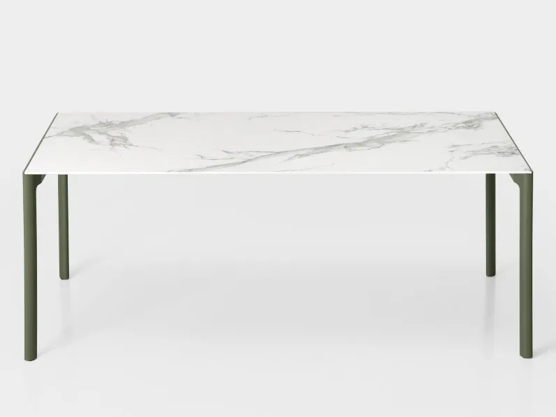 Tavolo rettangolare in laminato Maki  Kristalia in Offerta Outlet