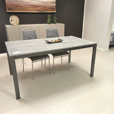 Tavolo rettangolare in laminato Mod paris di Ingenia in Offerta Outlet