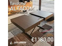 Tavolo rettangolare in laminato Ulisse trasformabile di Altacom in Offerta Outlet