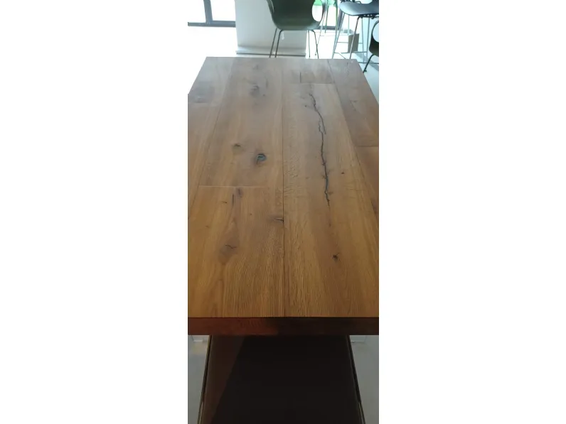 Tavolo rettangolare in legno Air wildwood Lago in Offerta Outlet