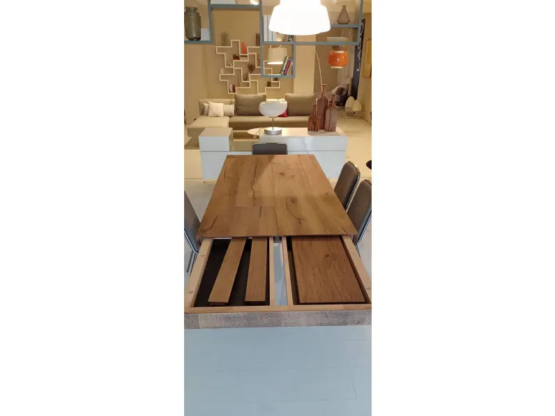Tavolo rettangolare in legno Air wildwood Lago in Offerta Outlet