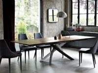 Tavolo rettangolare in legno Artistico Bontempi casa in Offerta Outlet