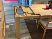 Tavolo rettangolare in legno Bios 160 Sedit in Offerta Outlet