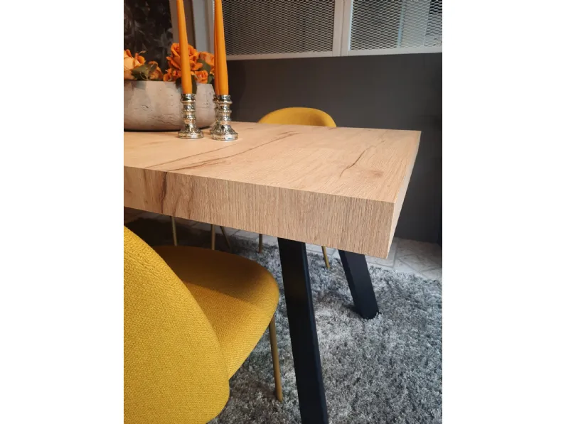 Tavolo rettangolare in legno Bold  Calligaris in Offerta Outlet
