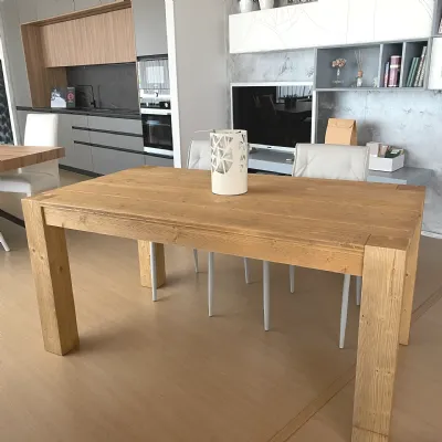 Tavolo rettangolare Country Artigianale scontato del 68%