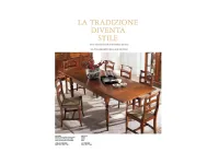 Tavolo rettangolare in legno F303 di Falegnameria italiana in Offerta Outlet