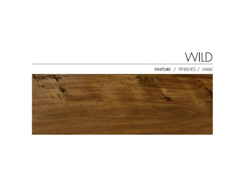 Tavolo rettangolare in legno Free Fgf in Offerta Outlet