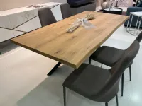 Tavolo rettangolare Metal legno kuba Alta corte scontato del 23%