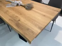 Tavolo rettangolare Metal legno kuba Alta corte scontato del 23%