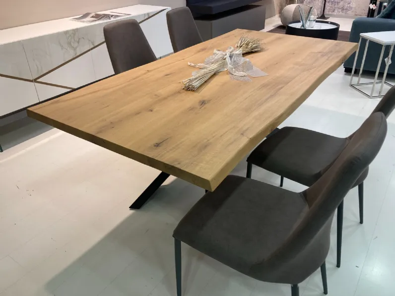 Tavolo rettangolare Metal legno kuba Alta corte scontato del 23%