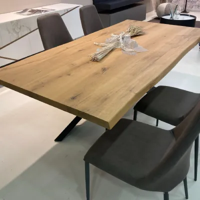 Tavolo rettangolare Metal legno kuba Alta corte scontato del 23%