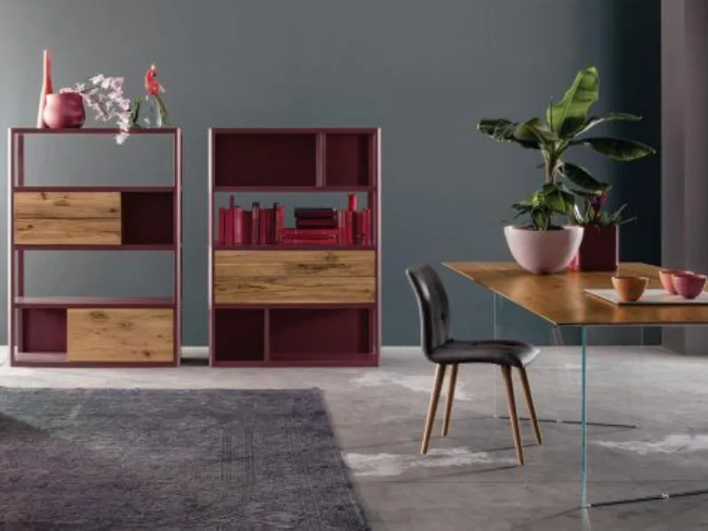Tavolo rettangolare in legno Manhattan di Devina nais in Offerta Outlet 
