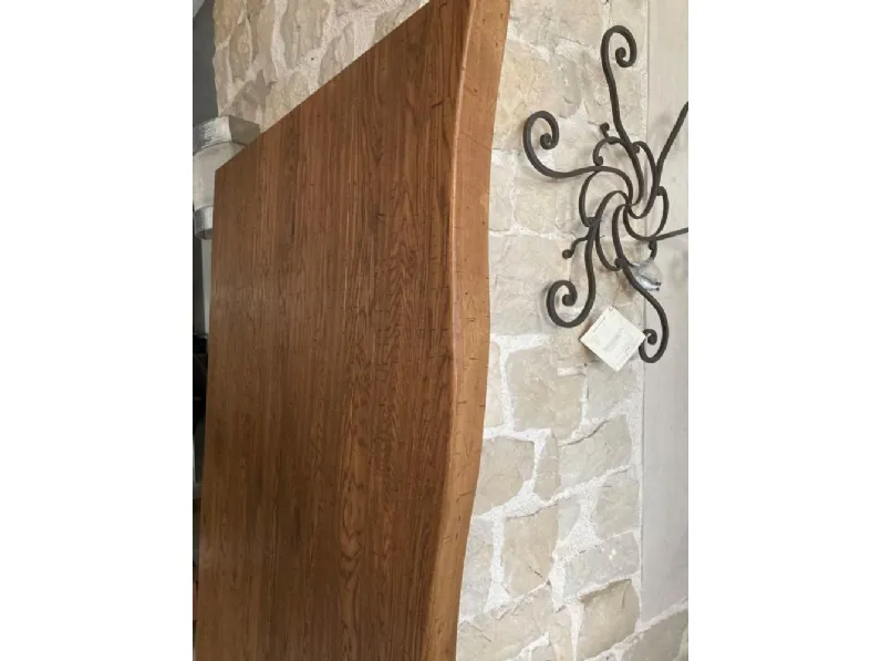Tavolo rettangolare in legno Massello Artigianale in Offerta Outlet