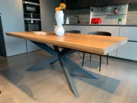 Tavolo rettangolare in legno Master di Devina nais in Offerta Outlet 