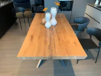 Tavolo rettangolare in legno Master di Devina nais in Offerta Outlet 