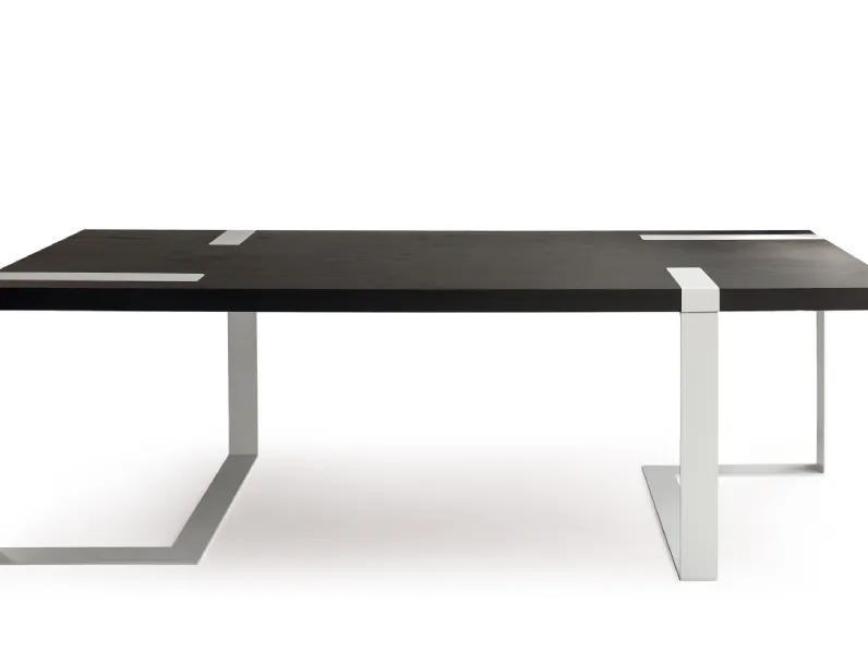 Tavolo rettangolare in legno Michelangelo Artigianale in Offerta Outlet