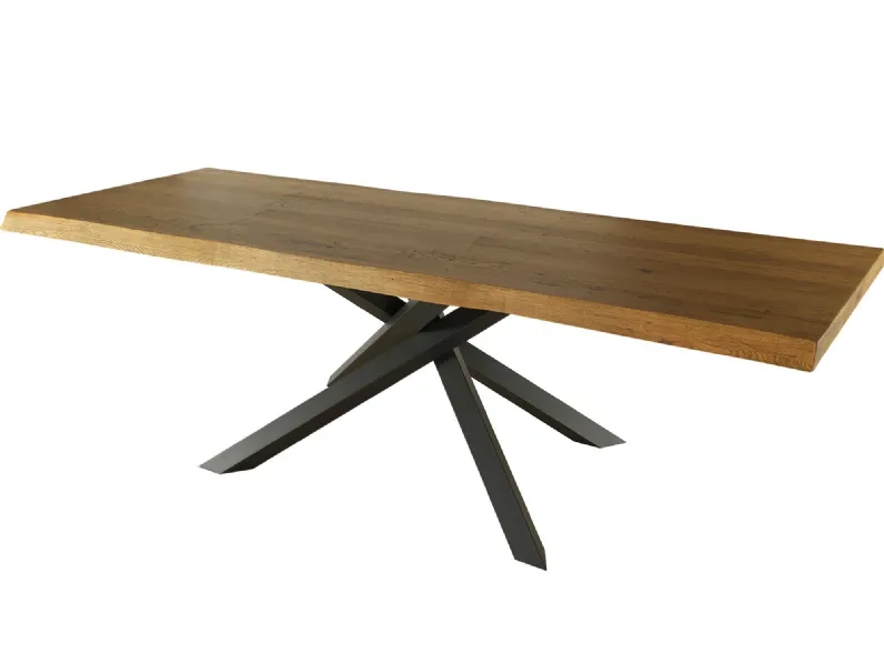 Tavolo Mobilike ml8461 Artigianale in legno Fisso scontato 35%