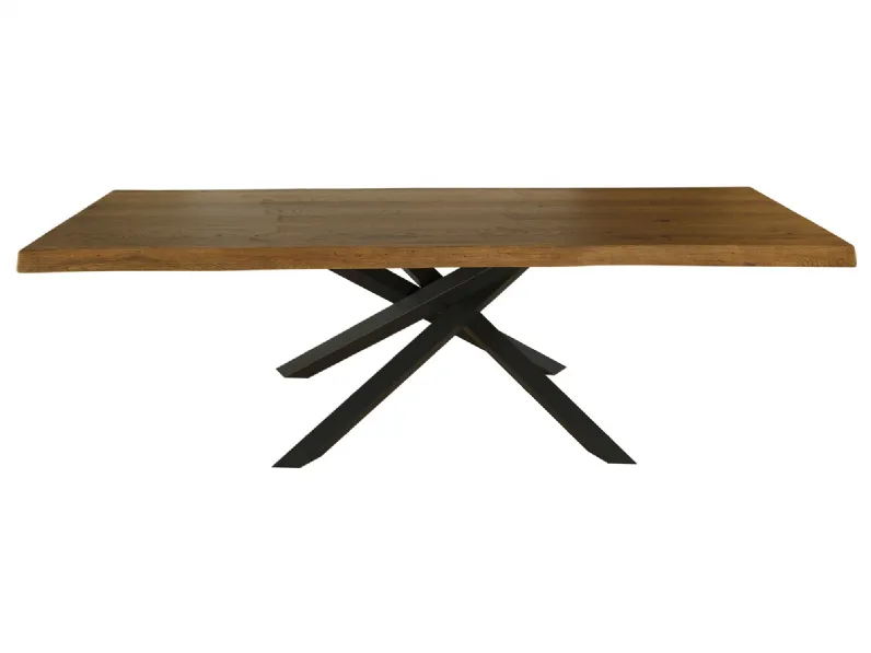 Tavolo Mobilike ml8461 Artigianale in legno Fisso scontato 35%