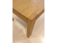 Tavolo rettangolare in legno Mood Fgf mobili in Offerta Outlet