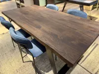 Tavolo rettangolare in legno Narciso di Fratelli mirandola in Offerta Outlet