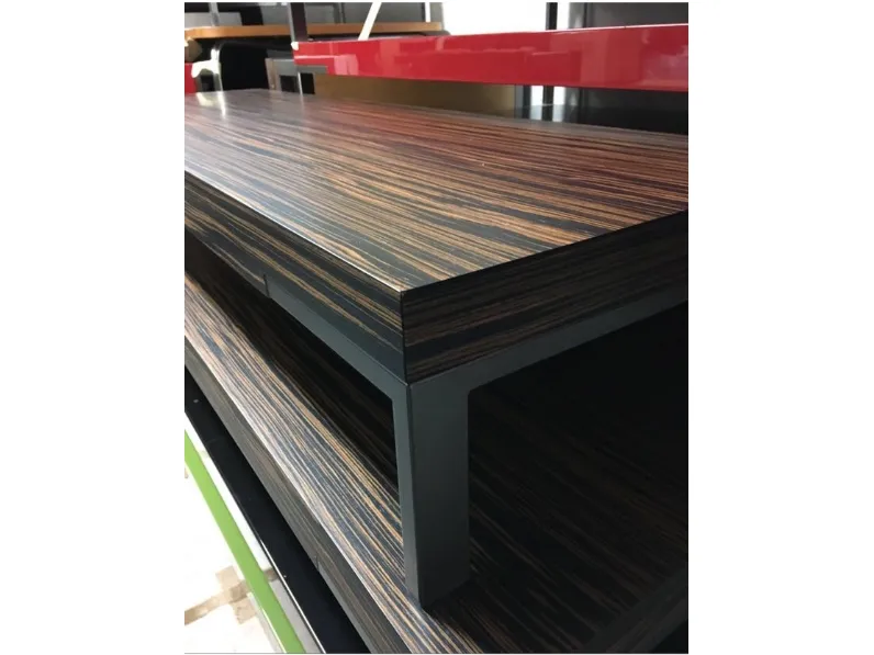 Tavolo rettangolare in legno Panca romeo Zanotta in Offerta Outlet