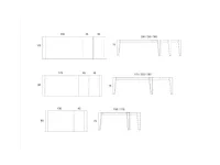 Tavolo Plus Compar in legno Allungabile scontato 30%