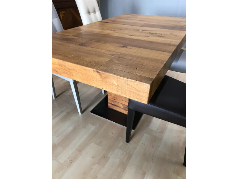 Tavolo in legno rettangolare Pura Artigianale a prezzo ribassato