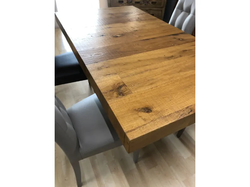 Tavolo in legno rettangolare Pura Artigianale a prezzo ribassato