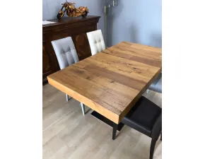 Tavolo rettangolare in legno Pura Artigianale in Offerta Outlet