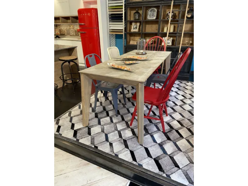 Tavolo Puzzle Dialma brown a prezzo ribassato