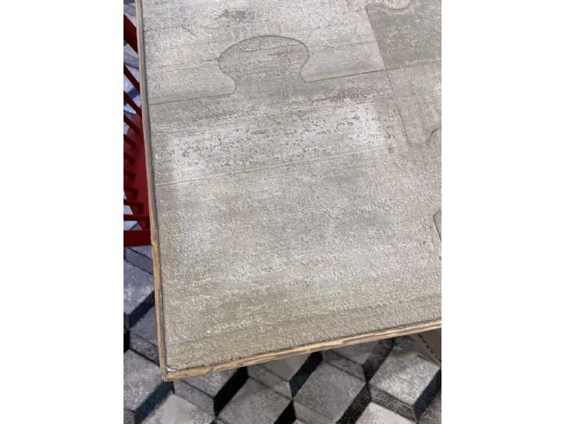 Tavolo Puzzle Dialma brown a prezzo ribassato