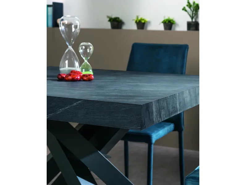 Tavolo rettangolare in legno Quark 130.21 Gipi in Offerta Outlet
