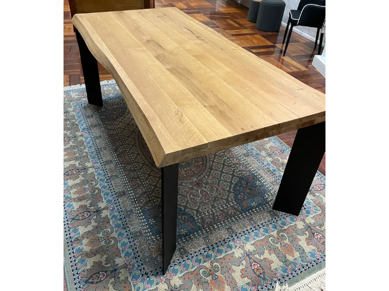 Tavolo Rovere Artigianale in legno Fisso scontato 59%