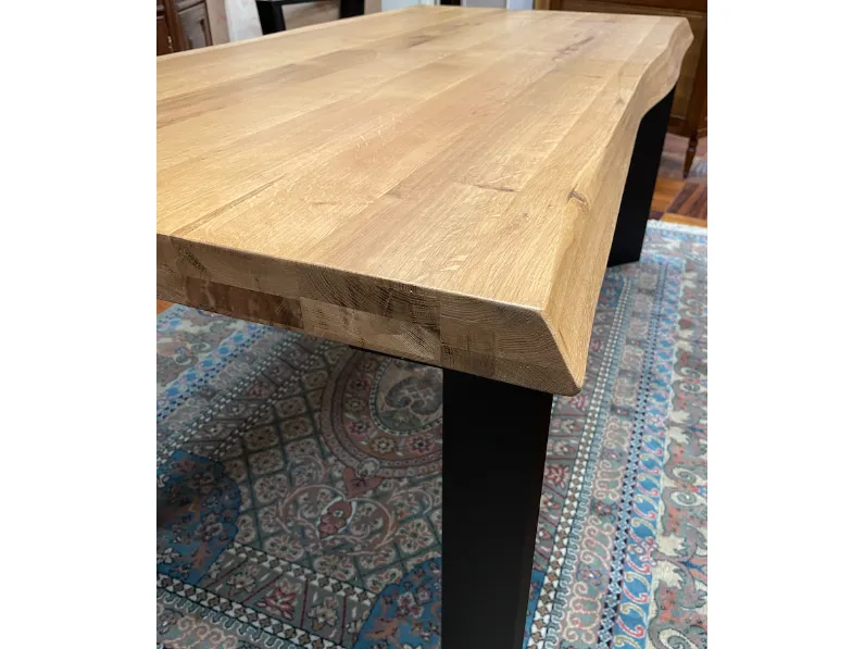 Tavolo Rovere Artigianale in legno Fisso scontato 59%